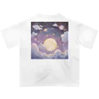 hydrangea-macrophyllaのLost in the magic of celestial dreams. オーバーサイズTシャツ
