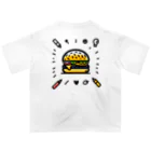 Nのハンバーガーくん オーバーサイズTシャツ