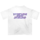 “FIRE STAR” 8-bit cube studioのドットMOB D-01 Oversized T-Shirt