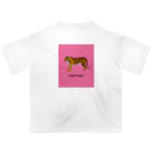 tigertigerの tigertiger ピンク オーバーサイズTシャツ