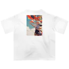 AQUAMETAVERSEの鯉のぼりを操る男の子　ラフルール　1859 Oversized T-Shirt