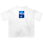 AQUAMETAVERSEの贅沢な夕暮れのひと時を貴女に　Hime  2530 Oversized T-Shirt