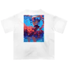 AQUAMETAVERSEの海の中の美ボディ　ラフルール　1859 Oversized T-Shirt