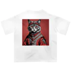 hogarakuの縄文猫 オーバーサイズTシャツ