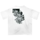 Lycoris Ant～リコリスアント～のアート「女性の横顔」 オーバーサイズTシャツ