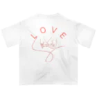 OKINAWANDAAAのLOVE オーバーサイズTシャツ