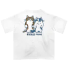 OTANEKO SHOPのリック＆モンちゃんグッズ オーバーサイズTシャツ