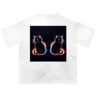 癒しの部屋🐾໒꒱のCool cat★ オーバーサイズTシャツ