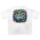 crazy money 【TikTok 金暮古事記】のcrazymoney  Oversized T-Shirt