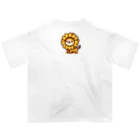 Mizのゆるハウスの向日葵になったライオン Oversized T-Shirt