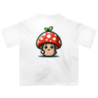 かわいいキノコくん🍄のかわいいキノコくん🍄 オーバーサイズTシャツ