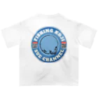 すえch公式ショップの釣りKojiロゴアイテム Oversized T-Shirt