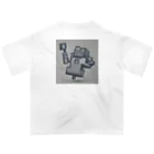 t_08のロボット オーバーサイズTシャツ