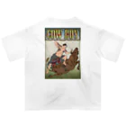 nidan-illustrationの"cow boy"(武者絵) #2 オーバーサイズTシャツ