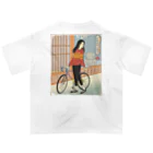 nidan-illustrationの"双輪車娘之圖會" 1-#2 Oversized T-Shirt