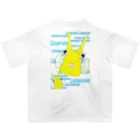 LalaHangeulのLonghorn Cowfish(コンゴウフグ)　バックプリント オーバーサイズTシャツ