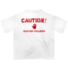 alt_203のCAUTION オーバーサイズTシャツ