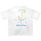 すえいろショップのOKINAWA BEACH オーバーサイズTシャツ