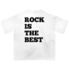 L&RのL&R  LIVE and ROCK  ROCK IS THE BEST 表裏デザイン オーバーサイズTシャツ