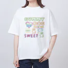 TOMOS martのグミドッグネオン(カラー) Oversized T-Shirt