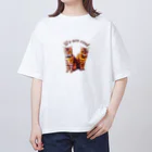 にゃんたまHOUSEのニコノア「僕達イケメン」 Oversized T-Shirt