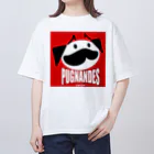 BEACSのPUGNANDES2022_Red Oversized T-Shirt