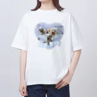 ケイのページのケイの犬 オーバーサイズTシャツ