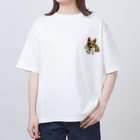 wどうぶつのこてこてつくん オーバーサイズTシャツ