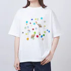 かわいいやの海の思い出　2 オーバーサイズTシャツ