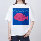 思い出ショップのぴよふぃっしゅ オーバーサイズTシャツ