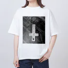 PURIN Deathのクロス十字架神様へ！！ Oversized T-Shirt