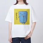 スライムバケツ店のぬりかべスライムー名過家 Oversized T-Shirt