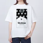 檸檬堂の檸檬モノクログッズ 透明ver. Oversized T-Shirt