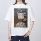 二子舎のコーヒー オーバーサイズTシャツ