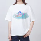 itohidemi.shopの磯人魚 オーバーサイズTシャツ