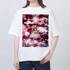 桜花-ouka-のLoveAngel Oversized T-Shirt