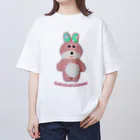 むにゅのサクサクちゃん オーバーサイズTシャツ