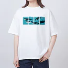 はるさめのシャチの水族館 Oversized T-Shirt