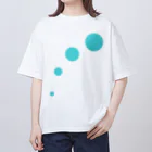 あわびマシーン屋さんの水玉コレクションNo.1 オーバーサイズTシャツ