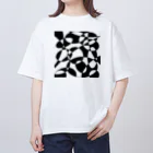 高野寛のSUZURIのB&W #1 Oversized T-Shirt