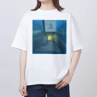 みま みふね｜mima mifuneのあさくさえき オーバーサイズTシャツ