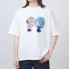 スライムバケツ店のmoco家 Oversized T-Shirt