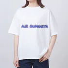 Air Sumouthの☆エアースマース文字☆ オーバーサイズTシャツ