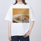 TOWA ATOのろくろ（削り） オーバーサイズTシャツ