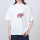 袖がやってるTシャツ屋さんの象と旅する2 Oversized T-Shirt