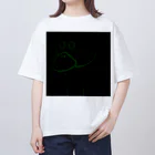 the duckのduck_cyber オーバーサイズTシャツ