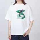 イラスト MONYAAT の*オレサマガエル Oversized T-Shirt