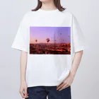 Vermeer-ふぇるめーるのいつでも絶景の旅へ　トルコ オーバーサイズTシャツ