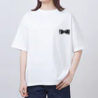 Yuki Villageのバックプリント BIGロゴTシャツ（イラスト白） Oversized T-Shirt