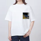 misaki motofujiの段たち Oversized T-Shirt